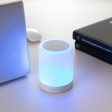 Caixa de som personalizada com luzes